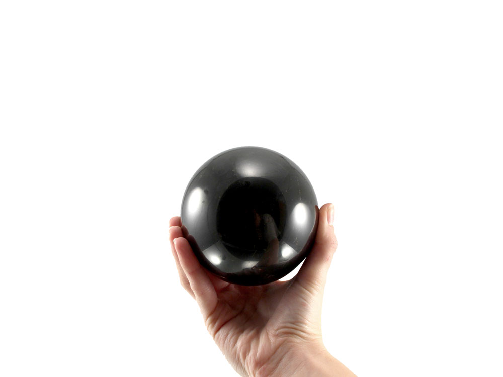 Shungite Sphere 4 in - 1 pc