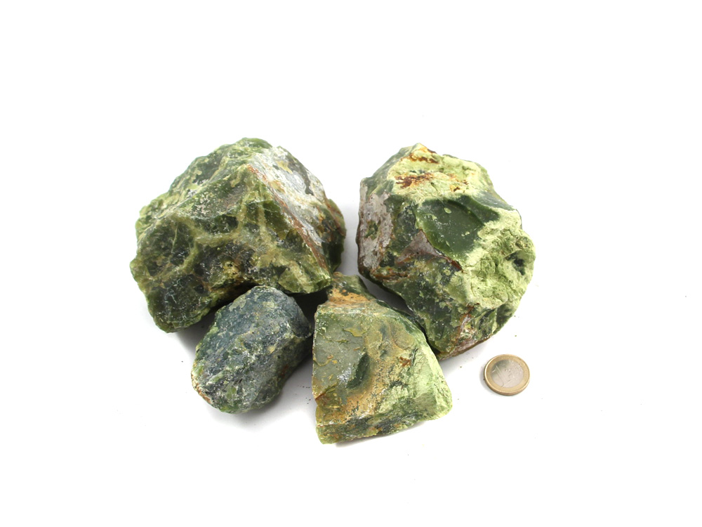 Green Opal Rough Stones - 1 lb