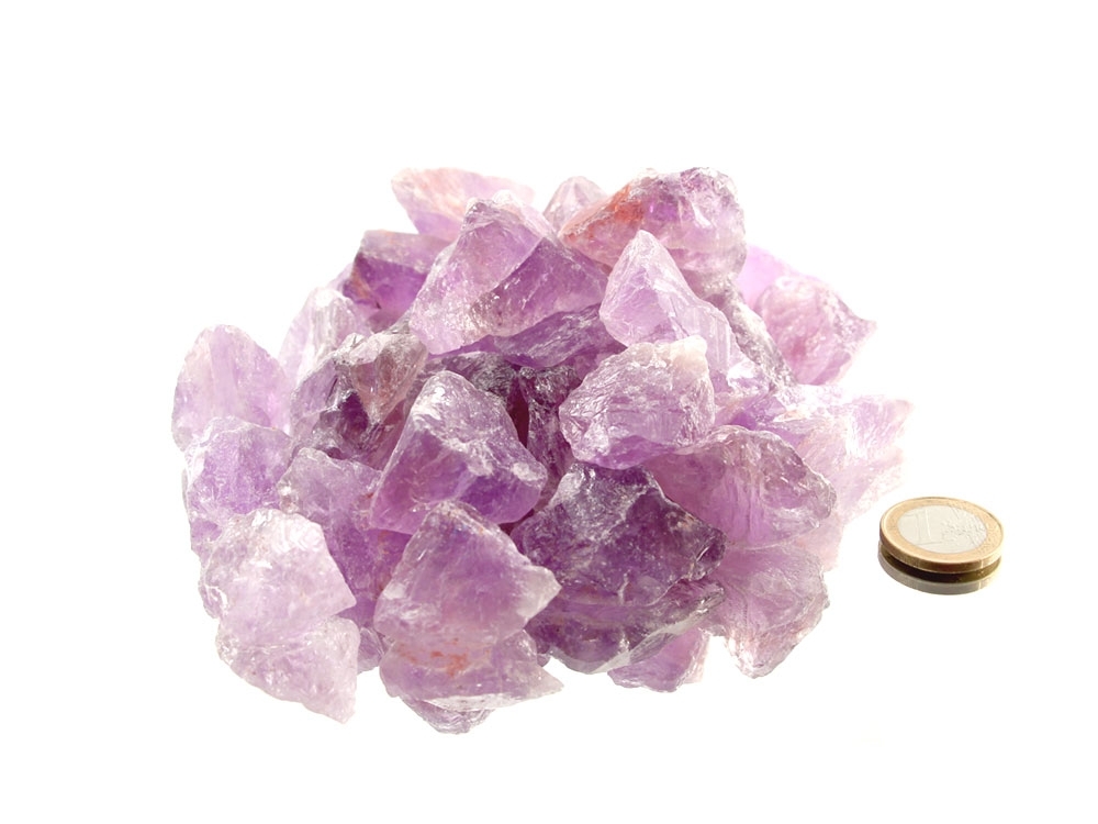 Amethyst Small Rough Stones (1-2 in) - 1 lb