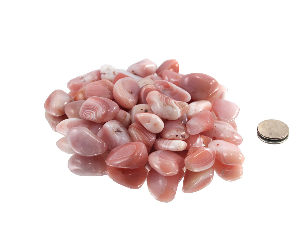 Apricot Agate Tumbled Stones - 1 lb Apricot Agate Tumbled Stones - 1 lb