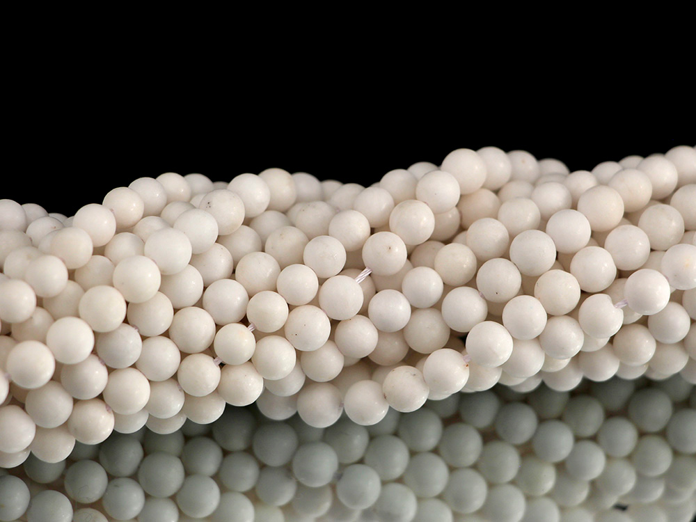 Barite Bead Strands 6 mm - 1 pc Barite Bead Strands 6 mm - 1 pc