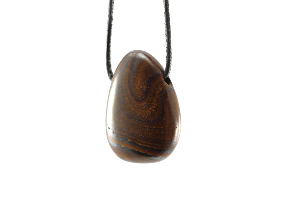 Boulder Opal Drop Bead Pendant Boulder Opal Drop Bead Pendant