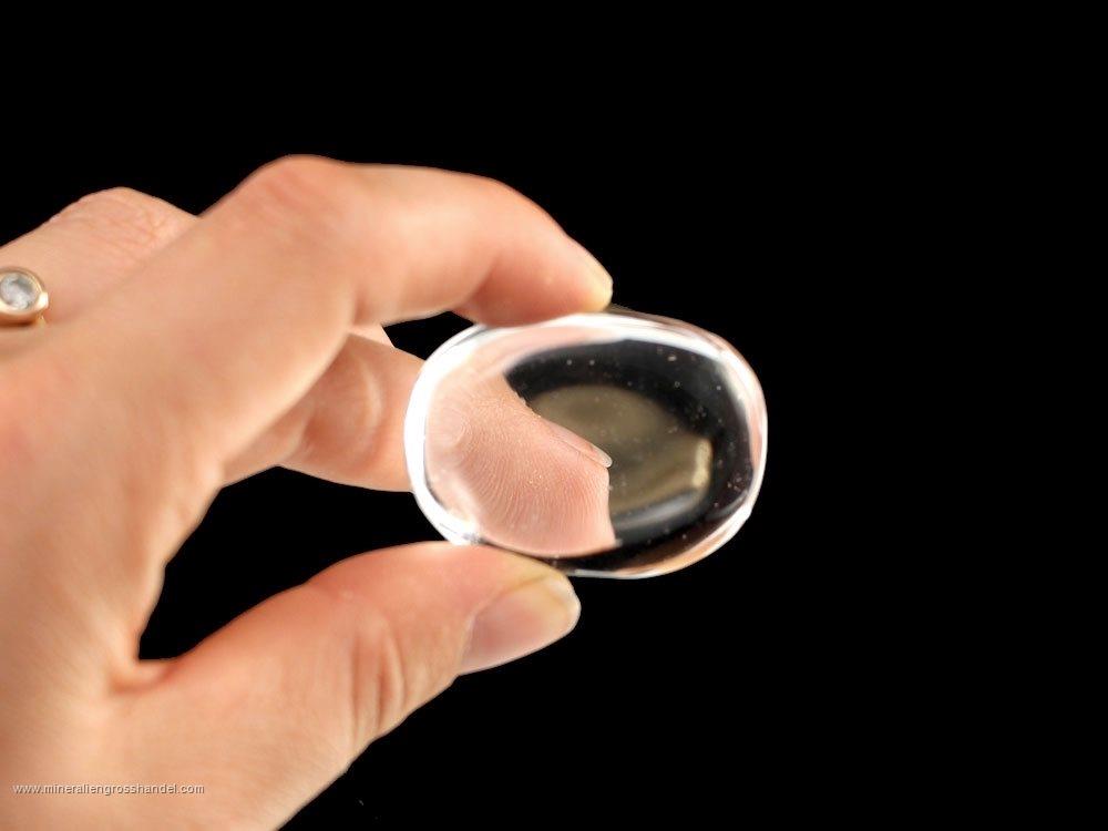 Clear Quartz (Rock Crystal) Carry Stone - 1 pc Clear Quartz (Rock Crystal) Carry Stone - 1 pc