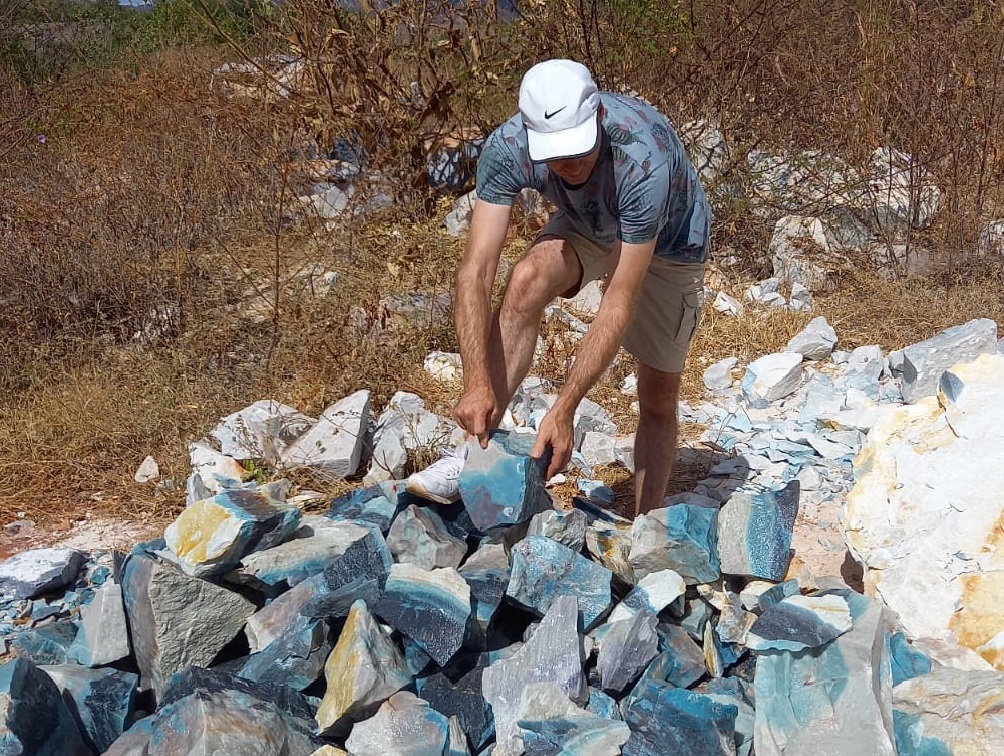 Trolleite Drop Bead Pendant - 1 pc Trolleite Drop Bead Pendant - 1 pc