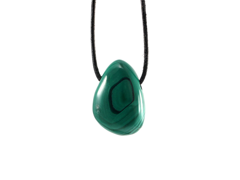 Malachite Drop Bead Pendant Malachite Drop Bead Pendant