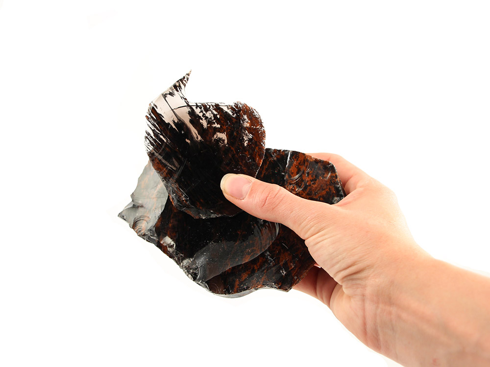 Obsidian Rough Stones tri-colored - 1 lb Obsidian Rough Stones tri-colored - 1 lb