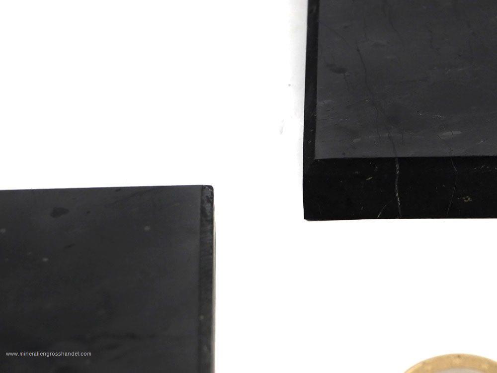 Shungite Thick Tile 4 x 4 x 1/2 In - 1 pc Shungite Thick Tile 4 x 4 x 1/2 In - 1 pc