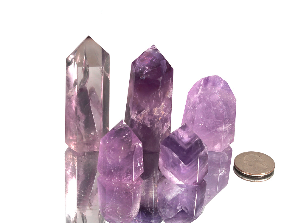 Amethyst Points Polished - 1 lb