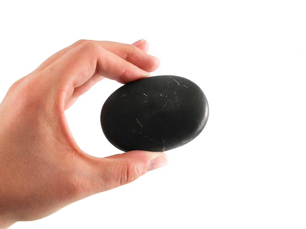 Shungite Palm Stones - 1 pc Shungite Palm Stones - 1 pc