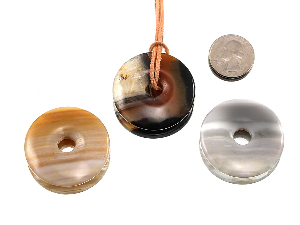 Agate Donut Extra 40 mm Agate Donut Extra 40 mm