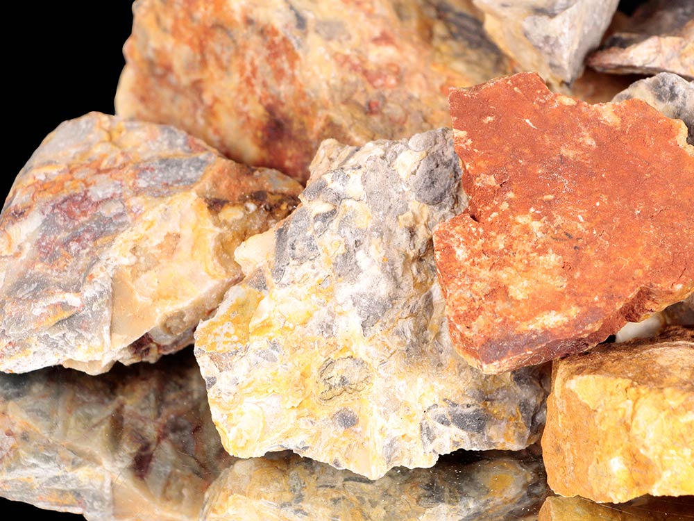 Crazy Lace Agate (Australia) Rough Stones - 1 lb Crazy Lace Agate (Australia) Rough Stones - 1 lb