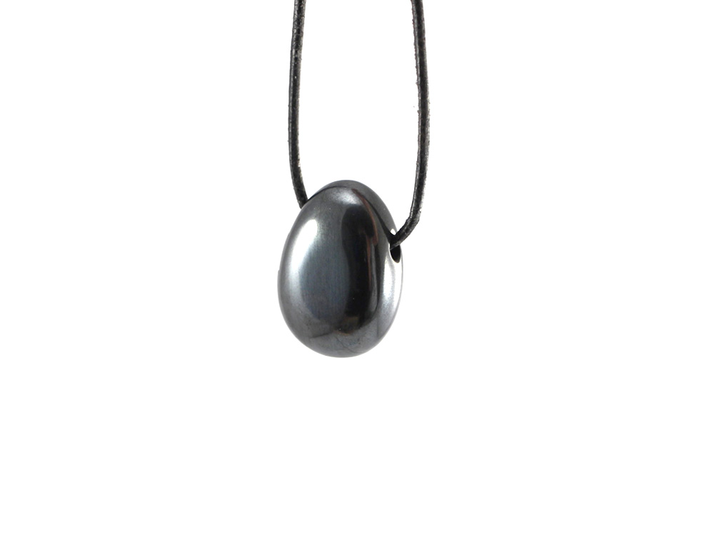 Hematite Drop Bead Pendant Hematite Drop Bead Pendant