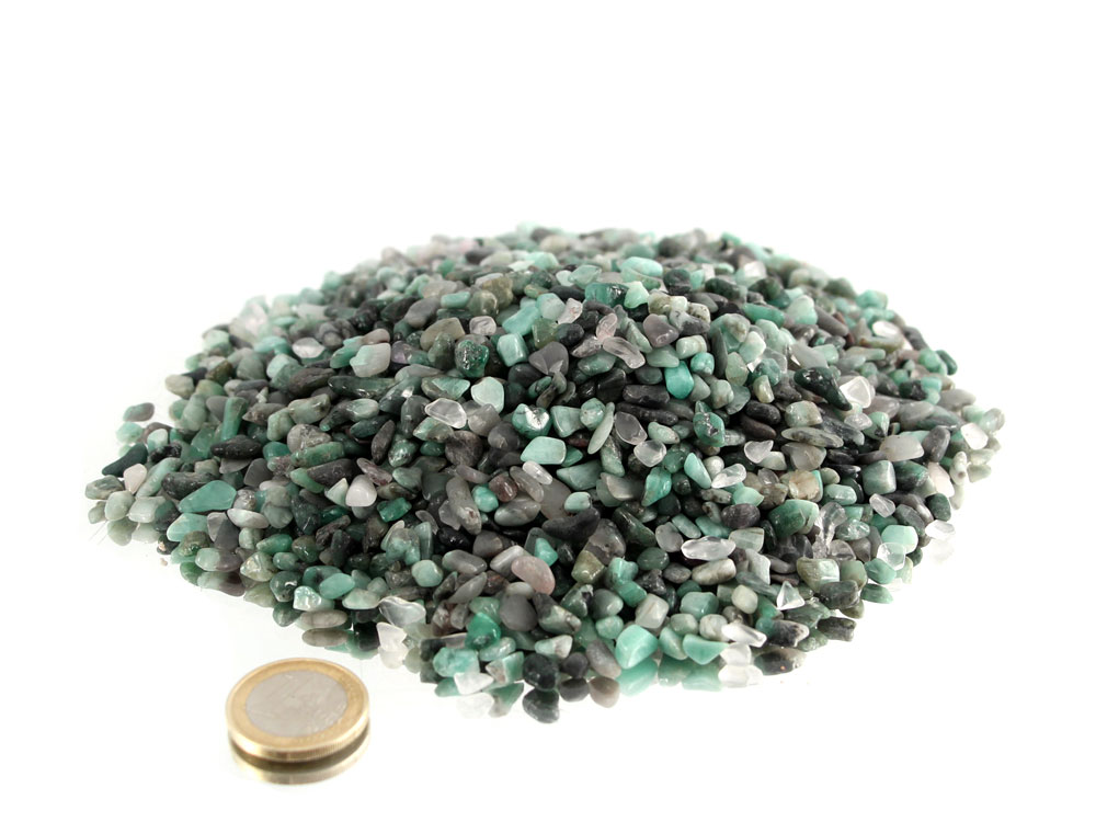 Emerald Tumbled Stones Micro - 1 lb