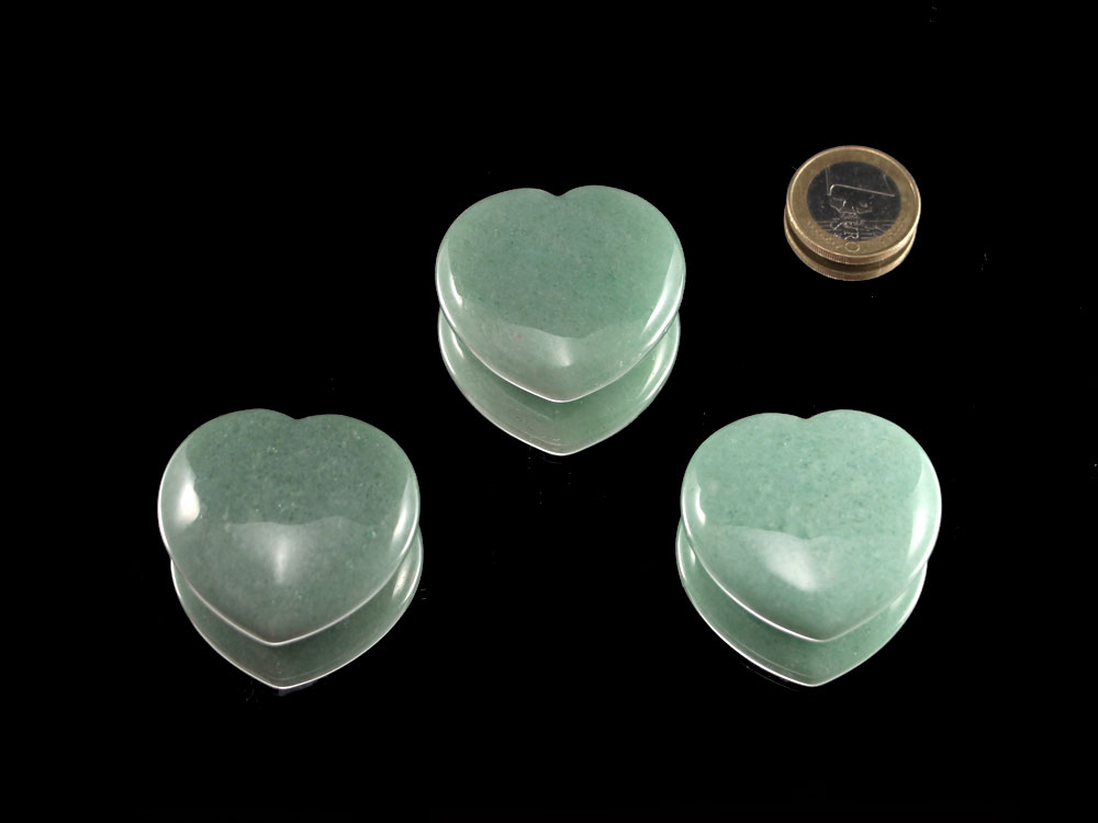Green Aventurine Heart - 1 pc Green Aventurine Heart - 1 pc