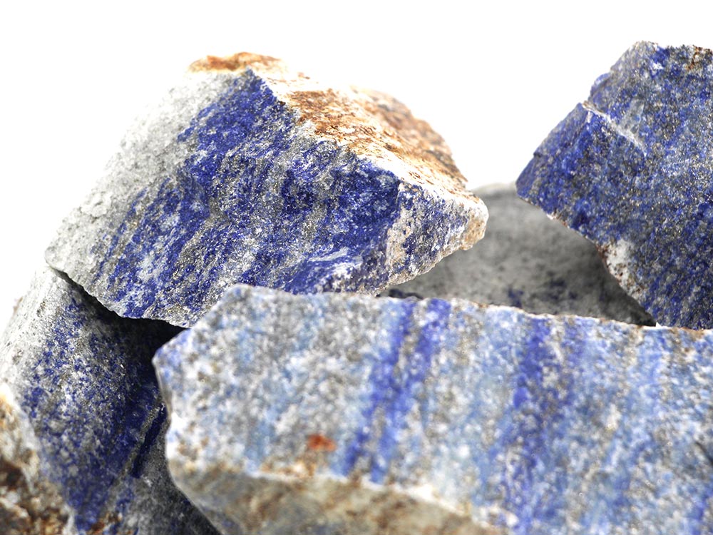 Lapis Lazuli Rough Stones - 1 lb Lapis Lazuli Rough Stones - 1 lb