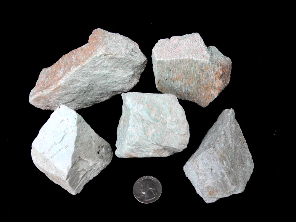 Amazonite Rough Stone A Grade - 1 lb
