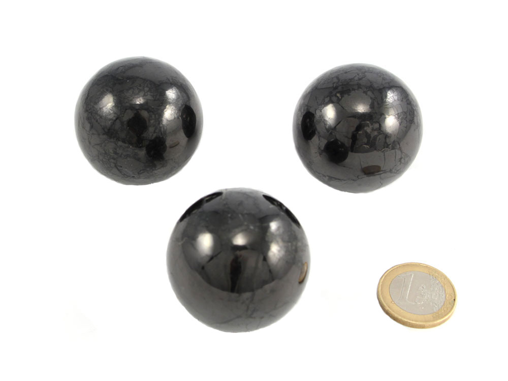 Shungite Sphere 1 1/2 in - 1 pc Shungite Sphere 1 1/2 in - 1 pc