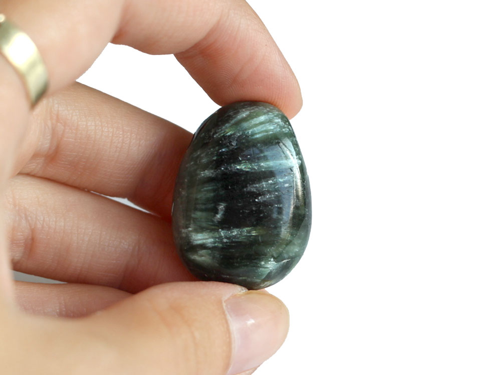 Seraphinite Drop Bead Pendant Seraphinite Drop Bead Pendant