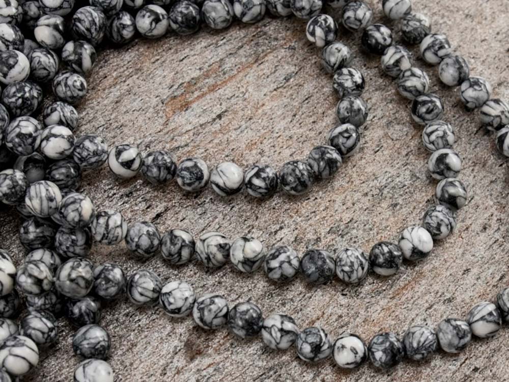 Pinolite Bead Strand 10 mm - 1 pc Pinolite Bead Strand 10 mm - 1 pc