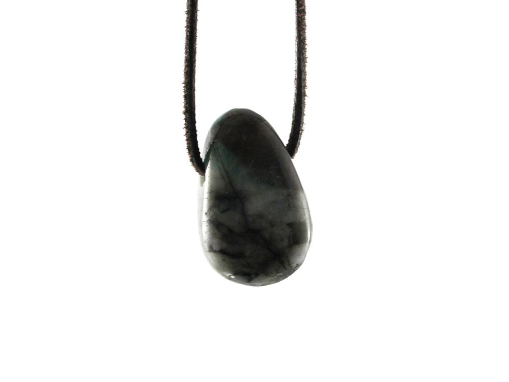 Emerald Drop Bead Pendant Emerald Drop Bead Pendant