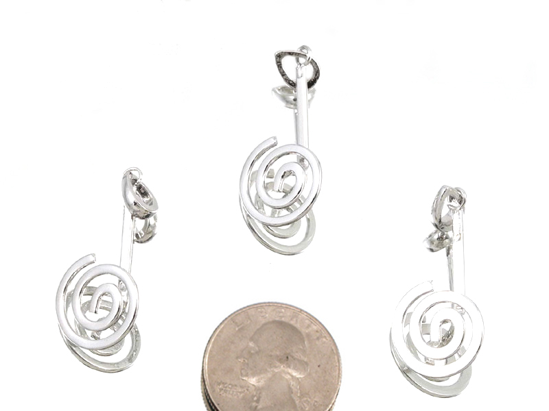 Donut Holder, Silver Plated - 1 pc