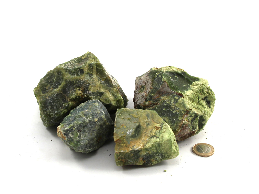 Green Opal Rough Stones - 1 lb Green Opal Rough Stones - 1 lb