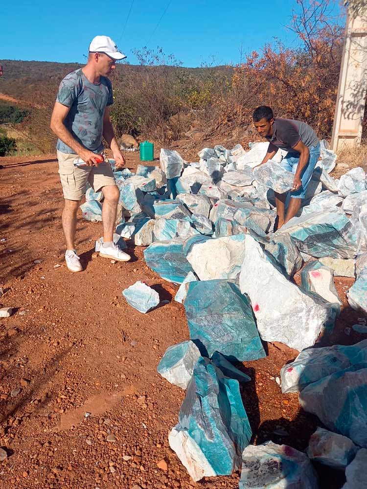 Trolleite Bead Strand 8 mm Trolleite Bead Strand 8 mm