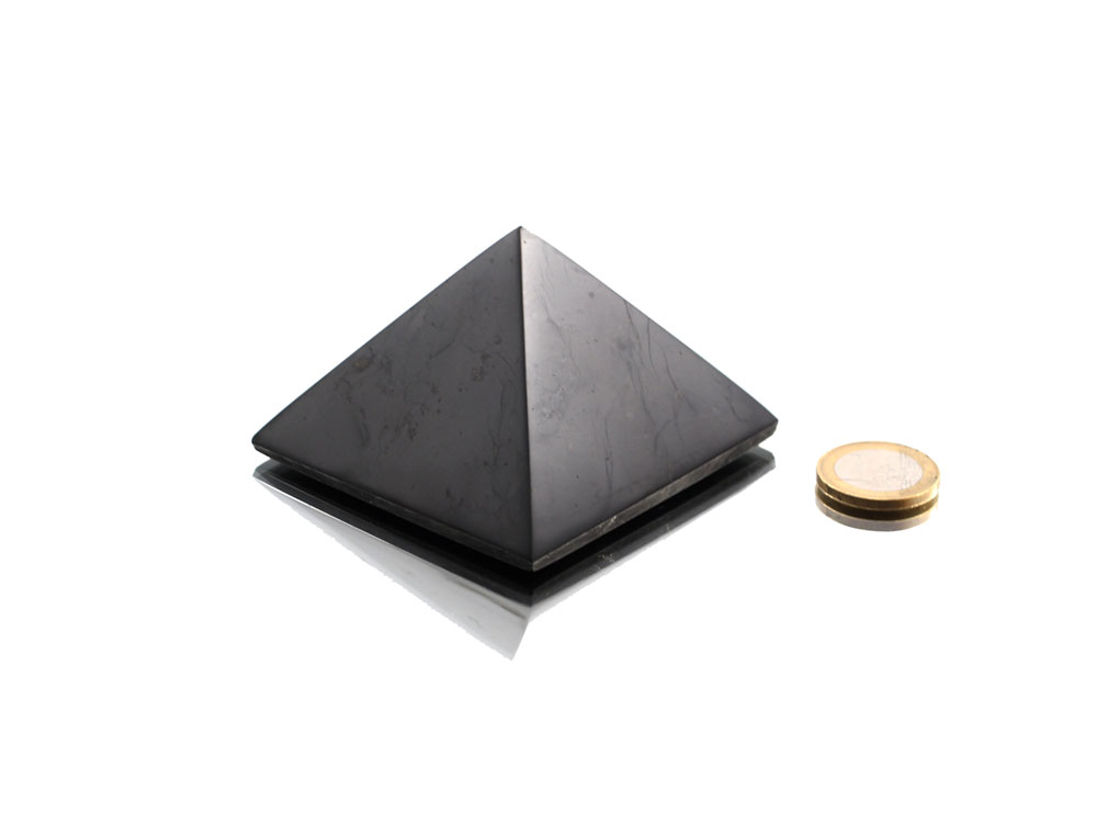 Shungite Pyramid - 3+ In - 1 pc Shungite Pyramid - 3+ In - 1 pc