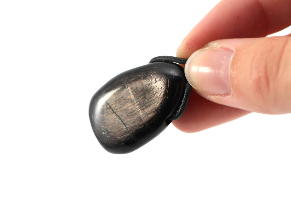 Hypersthene Drop Bead Pendant Hypersthene Drop Bead Pendant