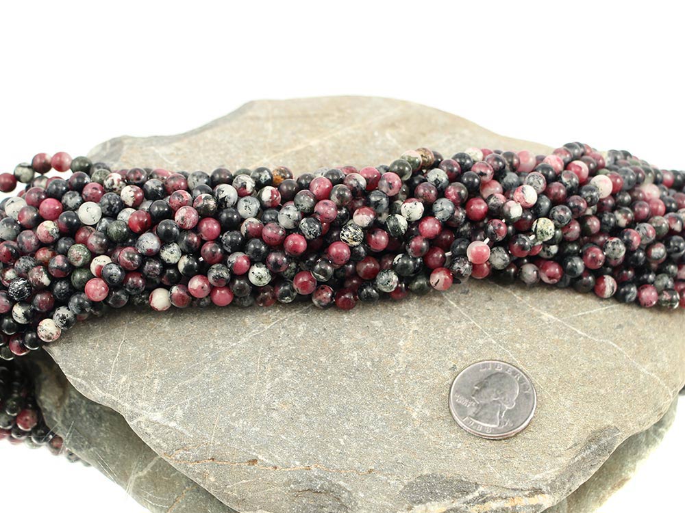 Eudialyte Bead Strand 8 mm