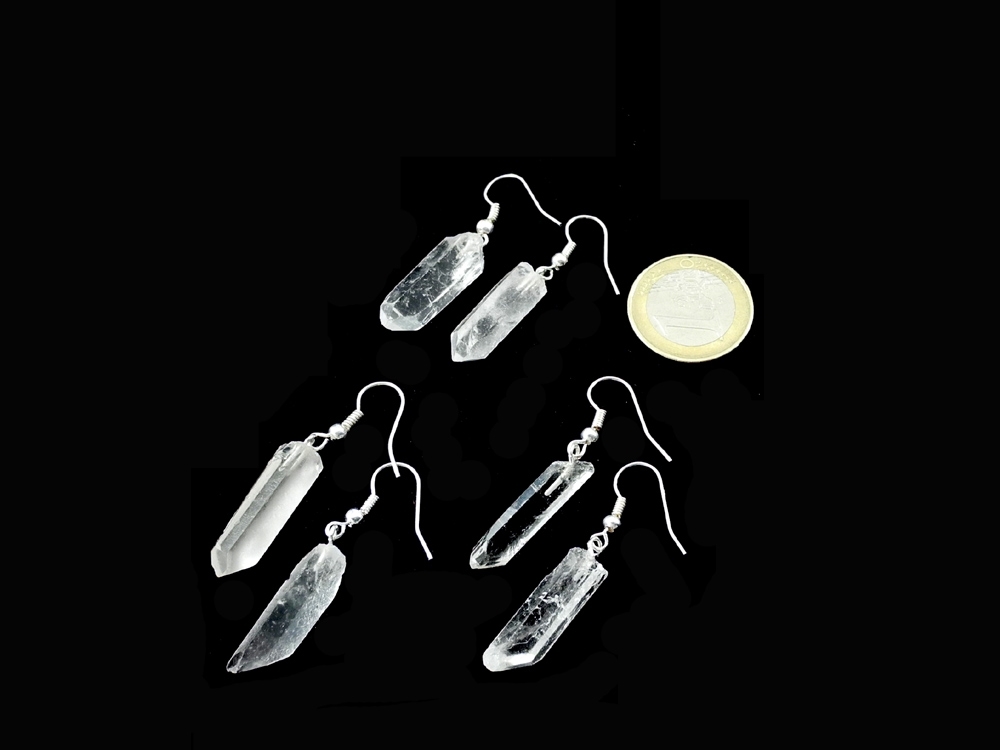 Quartz Crystal Earrings