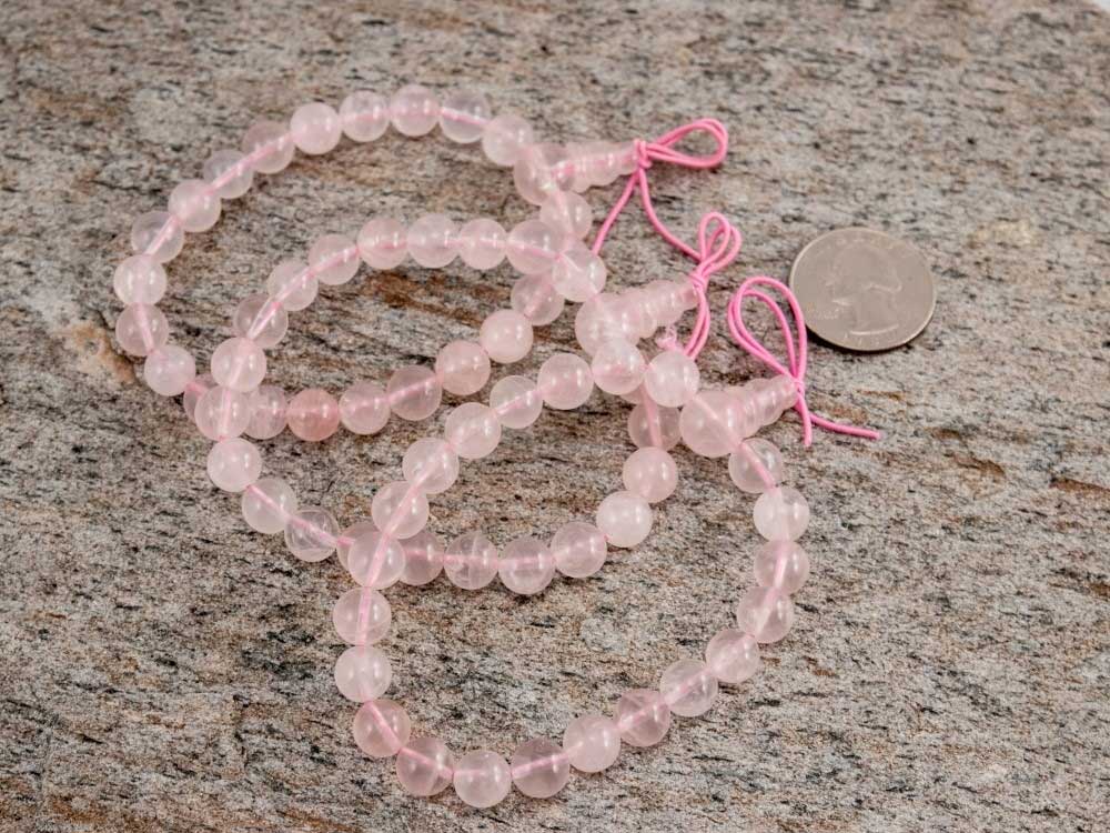 Rose Quartz Power Bracelet - 1 pc