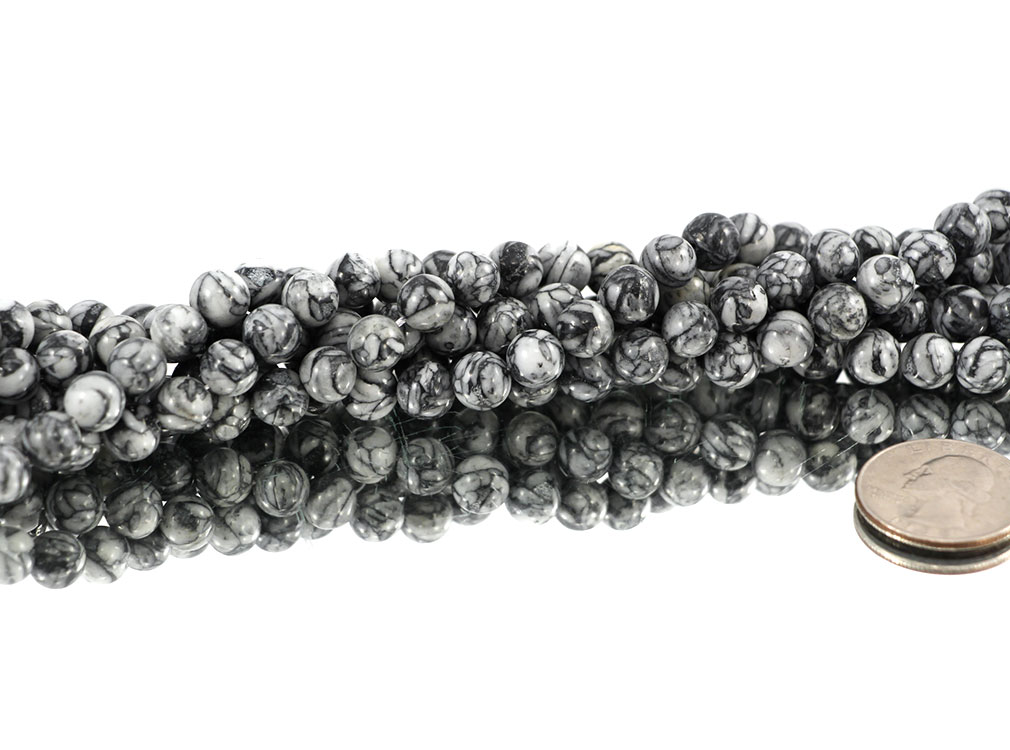 Pinolite Bead Strand 8 mm - 1 pc