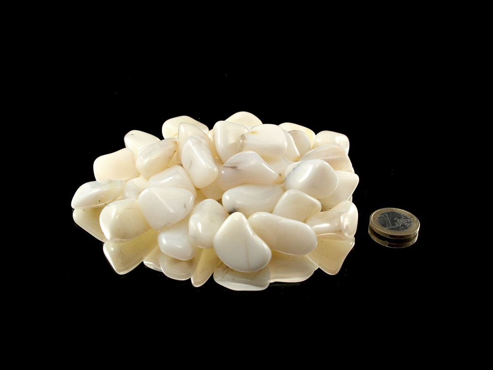 Opal Agate Tumbled Stones - 1 lb