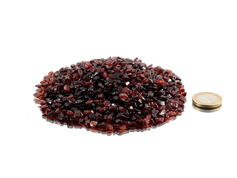 Red Garnet Tumbled Stone Micro - 1 lb