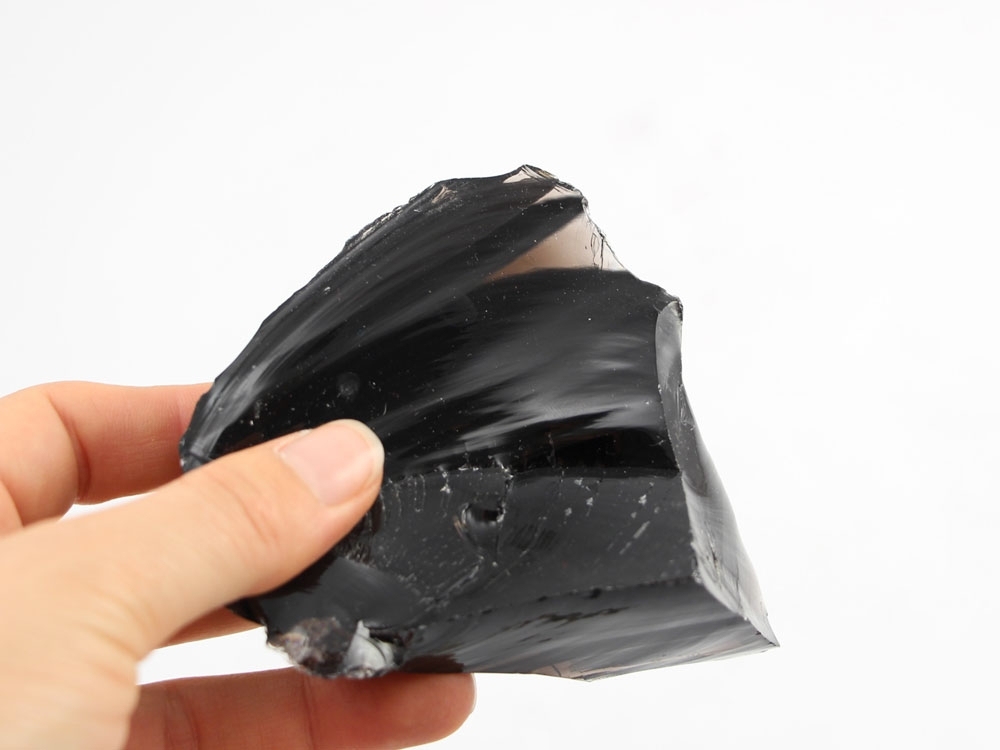 Midnight Lace Obsidian Rough Stones - 1 lb Midnight Lace Obsidian Rough Stones - 1 lb