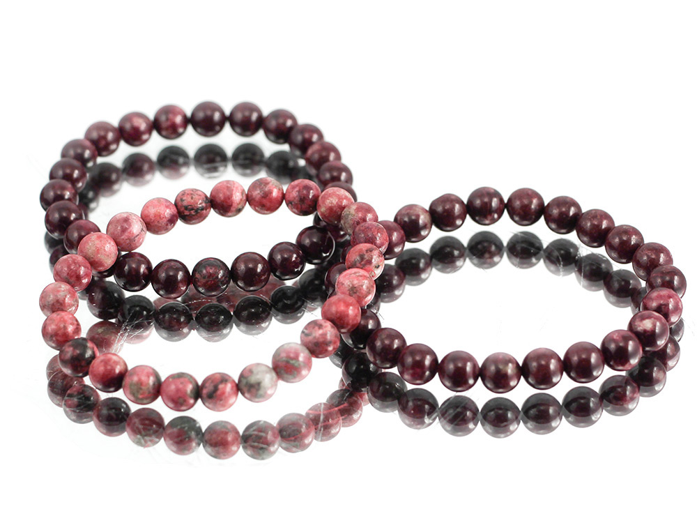 Thulite Bracelet 8 mm Thulite Bracelet 8 mm