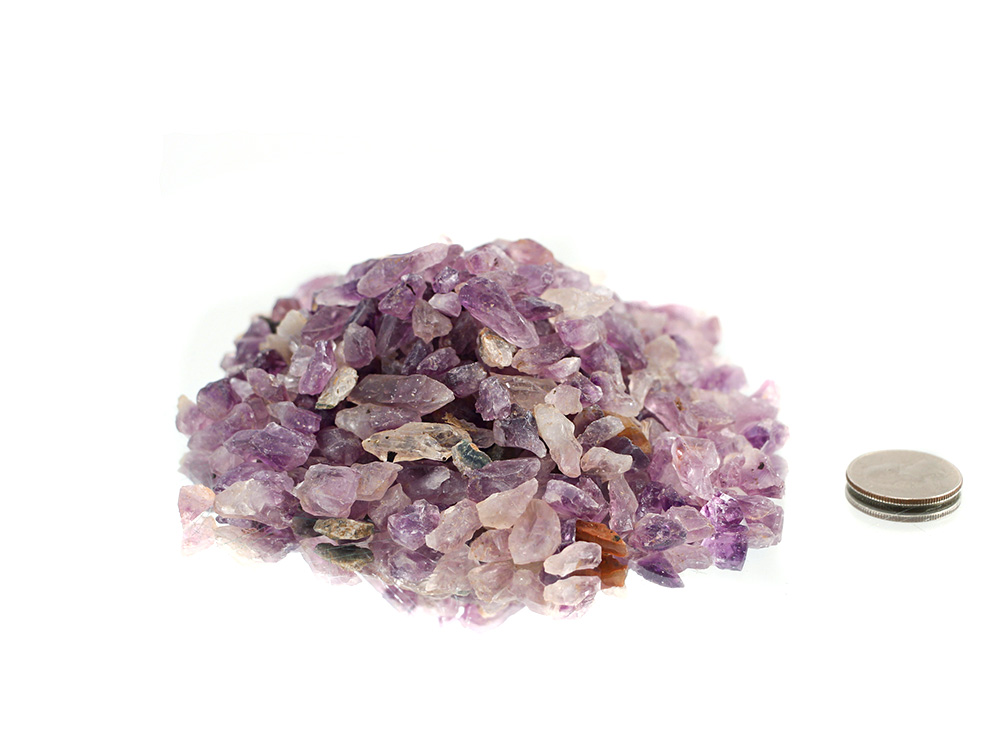 Amethyst Rough Granules - 1 lb