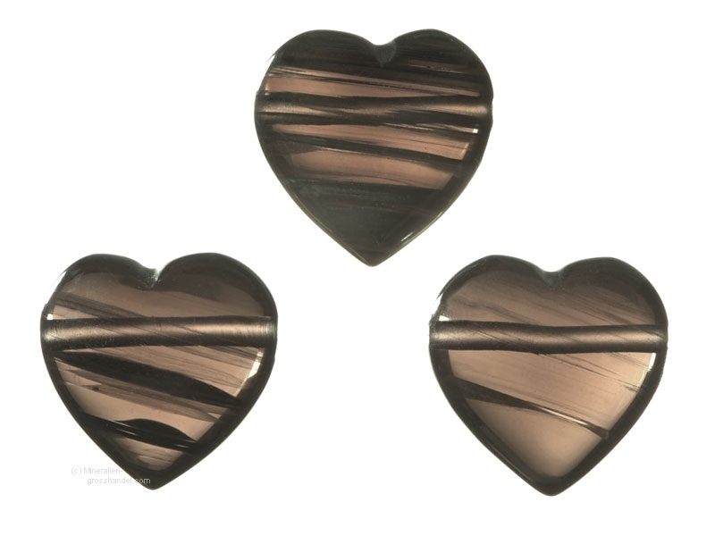 Midnight Lace Obsidian Drilled Heart Pendant Midnight Lace Obsidian Drilled Heart Pendant