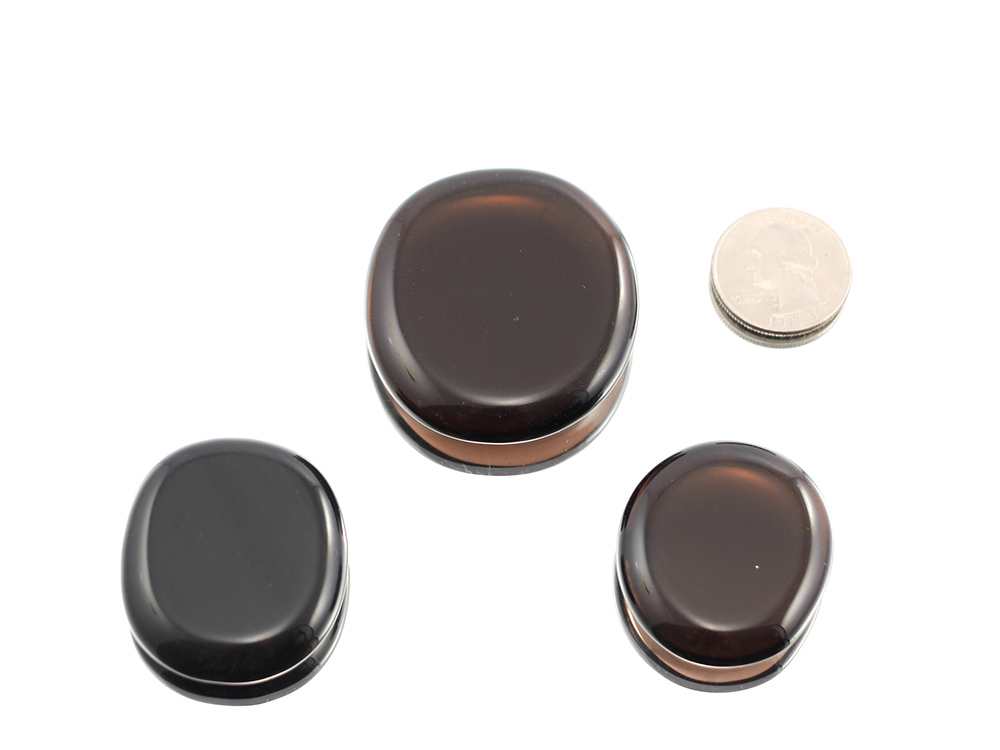 Smoky Obsidian Carry Stone - 1 pc