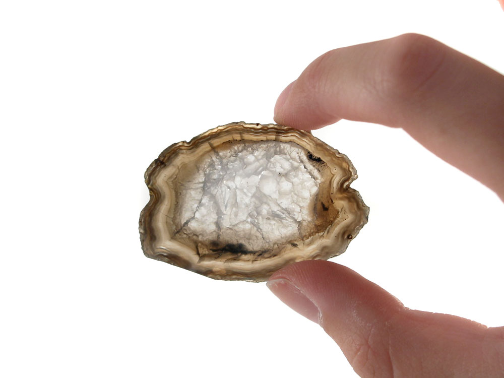 Agate Slices Natural Small - 1 pc Agate Slices Natural Small - 1 pc