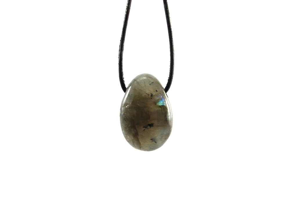 Labradorite Drop Bead Pendant Labradorite Drop Bead Pendant