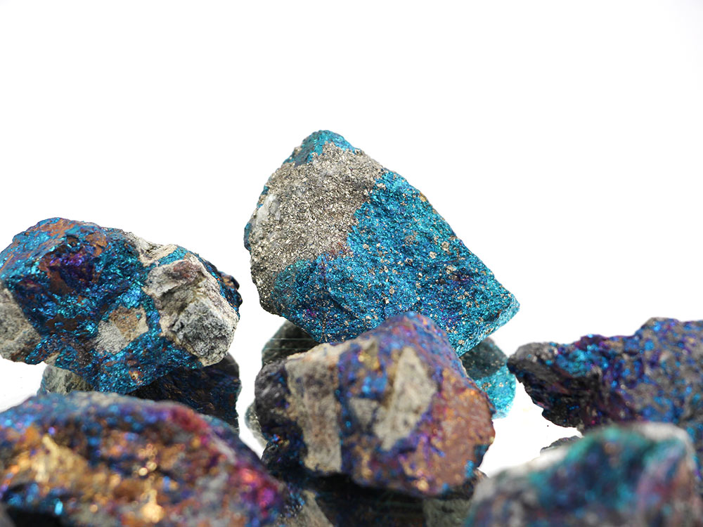 Chalcopyrite (Peacock Ore) Rough Stones - 1 lb Chalcopyrite (Peacock Ore) Rough Stones - 1 lb