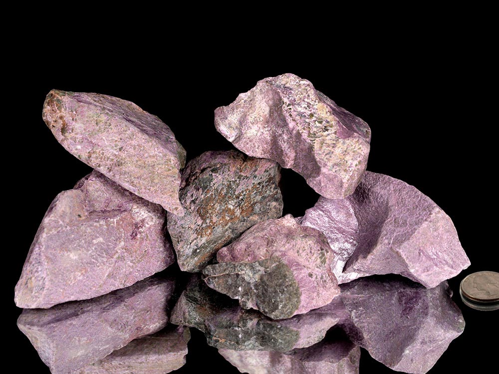 Stichtite Rough Stones - 1 lb