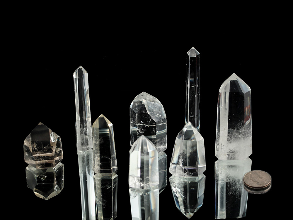 Rock Crystal polished Towers Extra - 8 oz Rock Crystal polished Towers Extra - 8 oz