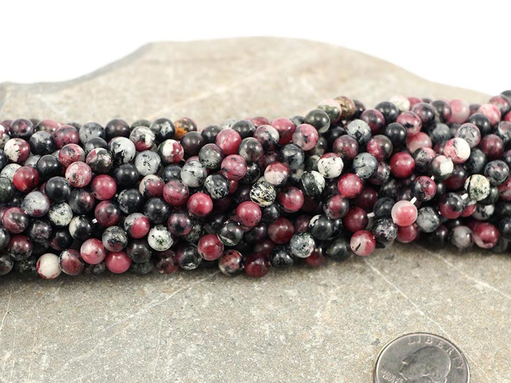 Eudialyte Bead Strand 8 mm Eudialyte Bead Strand 8 mm