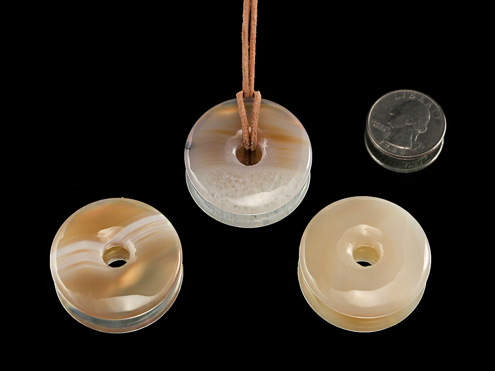 Agate Donut Extra 40 mm Agate Donut Extra 40 mm