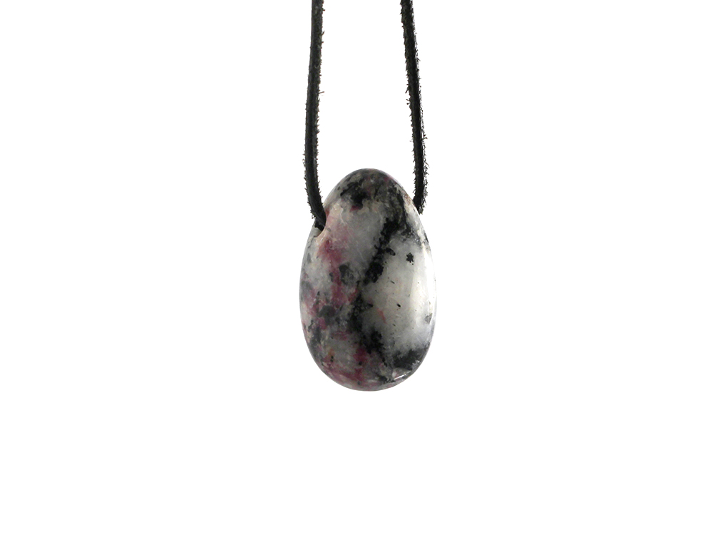 Eudialyte Drop Bead Pendant Eudialyte Drop Bead Pendant
