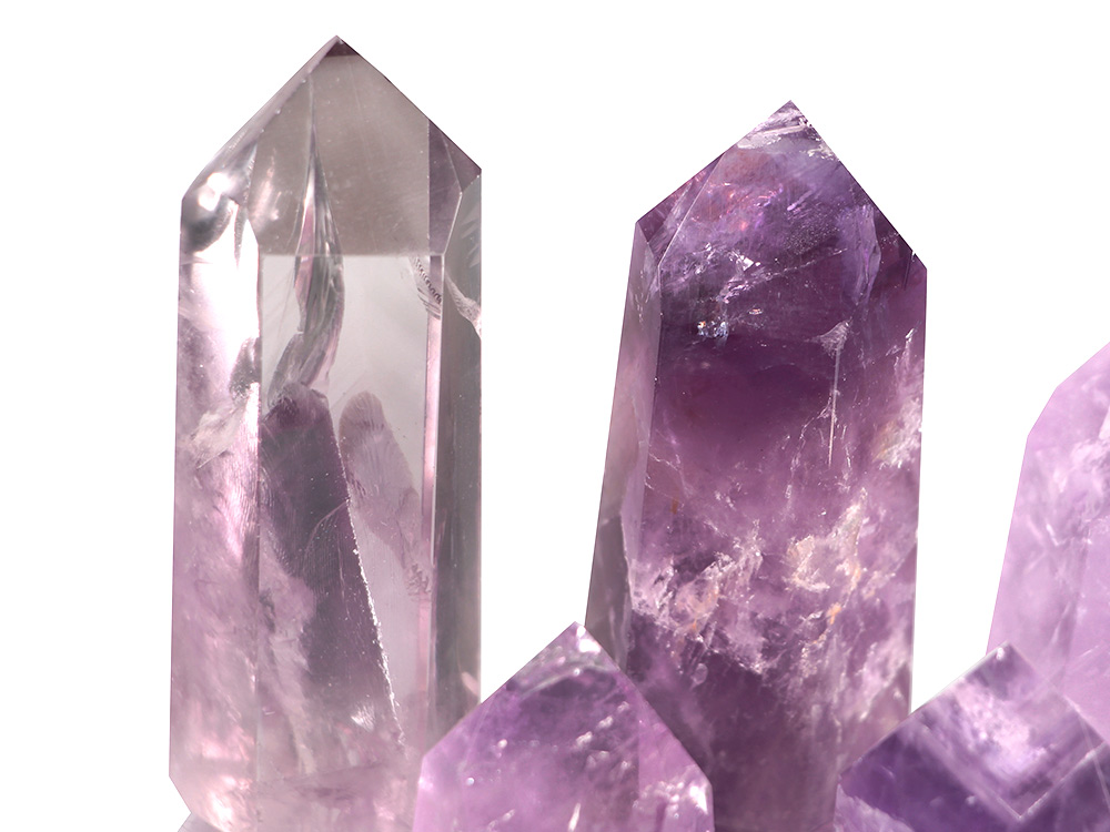 Amethyst Points Polished - 1 lb Amethyst Points Polished - 1 lb