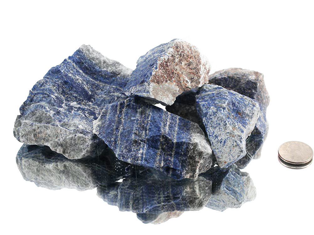 Lapis Lazuli Rough Stones - 1 lb